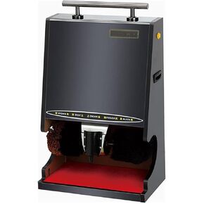 Electric Shoe Shine Polisher Machine - Dual Brush Automatic Polisher for Hotel & Commercial Use, Induction Power-Off Protection, Professional Shoe Cleaning Equipment in Kuwait