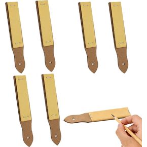 6-Pack Sandpaper Pencil Sharpeners - 12 Sheets Each, Sketch Drawing Tool for Sharpening Pastels, Crayons, Charcoal, Colored Pencils | Art & Craft Essential in Kuwait
