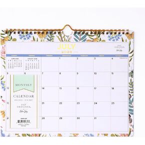 Blue Sky Day Designer 2026-2027 تقويم حائط سنوي أكاديمي شهري، يوليو 2026 - يونيو 2027، 11 بوصة × 8.75 بوصة، ربط سلكي مزدوج متين، مثالي للمنزل والمكتب والفصول الدراسية، رفرفة in Kuwait