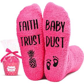 HAPPYPOP IVF Gifts Fertility Infertility Gifts for Women, IVF Socks Egg Socks Lucky Socks, Embryo Transfer Gifts Egg Retrieval Socks in Saudi Arabia