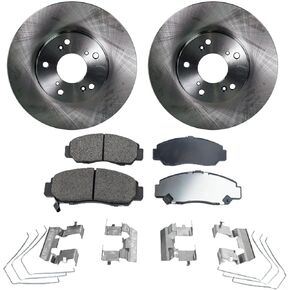 Replacement Disc Brake Rotor and Pad Kit Compatible with Honda Civic 2014-2015 Front 1.8L (2-Wheel Set) in Saudi Arabia