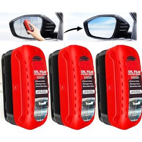منظف ​​الزجاج الأمامي Clear Vision منظف الزجاج Clearvision منظف الزجاج Clear Vision فرشاة تنظيف فيلم زيت السيارات مزيل فيلم زيت الزجاج الأمامي تحسين وضوح الزجاج الأمامي ورؤيته in Kuwait