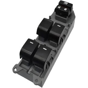 Lighted LED Power Single Window Switch Set Compatible With Toyota RAV4 RAV 4 Camry Corolla Yaris Cruiser Vios Left Driving Orange Light(Orange light A) in Kuwait