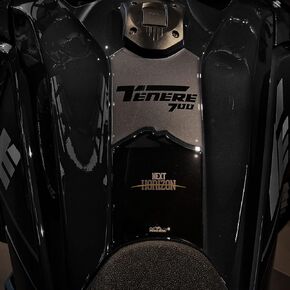 Resin Bike Motorcycle 3D Stickers Compatible with Yamaha Tenere 700 2023 2022 Neutral. Tank Protector Protection from Impact and Scratches. Resin Stickers - Made in Italy in Saudi Arabia