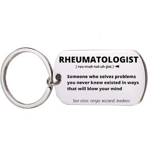 Infinity Collection - Rheumatologist Gift, Personalized Rheumatology Keychain, Joint Doctor Jewelry, Gift for Men and Women in Kuwait