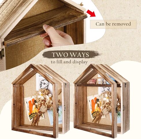 11 x 14 Inch Extra Deep Shadow Box Frame Depth 4.72in Large Shadow Box Display Cases with Linen Back and Removable Shelf House Shaped Picture Frame Wedding Bouquet Display for Picture Flower in Saudi Arabia