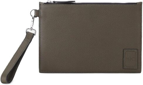 Leather Clutch for Men - Full-Grained Hand Purse - Organizer Bag for Men - Long Wallet Business Fashion - Casual Business Bag in Saudi Arabia