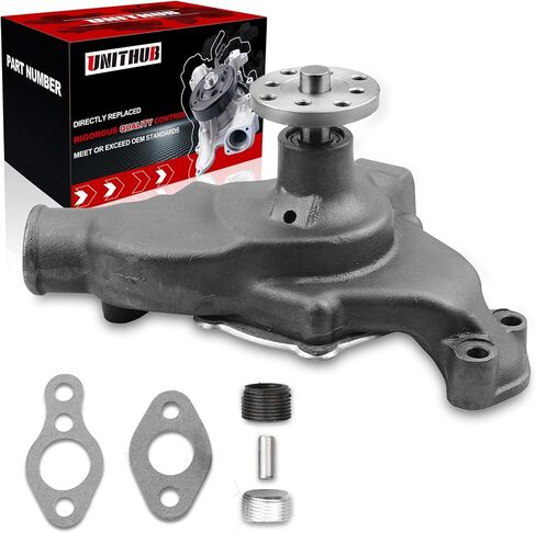 Engine Water Pump Automotive w/Gasket 1301350 9111 Compatible for Chevy Pickup SBC 350 GM Motors Camaro Suburban Corvette Blazer Impala 1955-1972 in Saudi Arabia