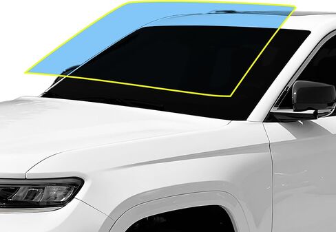 BOGAR TECH DESIGNS Precut Made for Jeep Grand Cherokee 2016-2021 Front Windshield Protection Film Scratch Resistant Kit Cover, Clear in Saudi Arabia