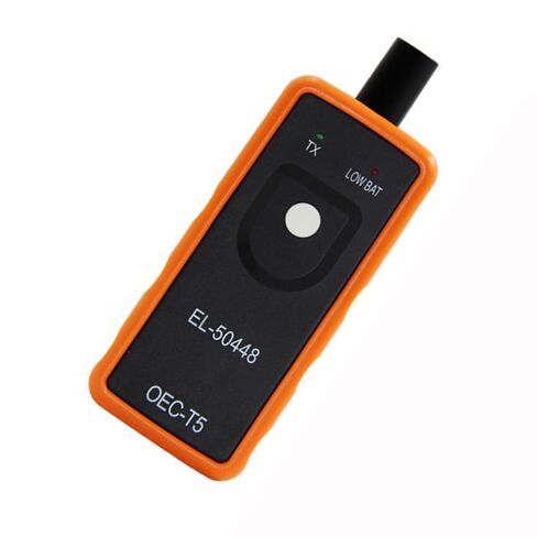 ‌2026 إصدار EL-50448 مع بطارية 9 فولت، مسح ضوء عطل ضغط الإطارات لأداة GM TPMS أداة إعادة تعلم وإعادة ضبط TPMS، أداة تنشيط TPMS لـ Buick لـ Chevy لمركبات سلسلة Cadillac‌ in Kuwait