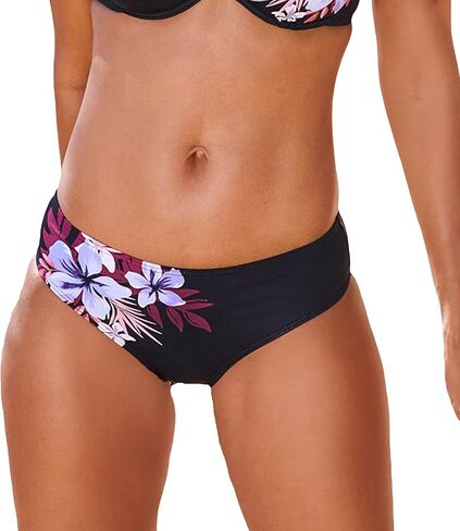 LASCANA Women's Floral Print Bikini Swimsuit Bottom in Saudi Arabia