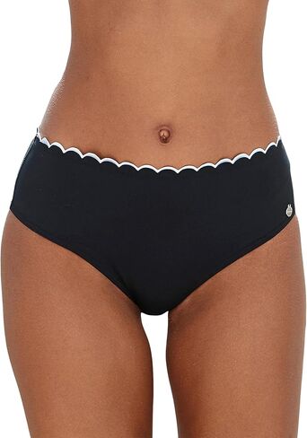 LASCANA Women's Scalloped Classic Bikini Swimsuit Bottom in Saudi Arabia