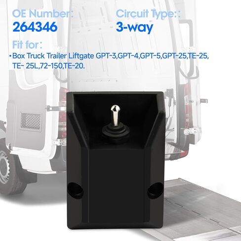 264346 مفتاح الباب الخلفي يستبدل 3 أسلاك لباب الشاحنة الصندوقية المقطورة GPT-25 GPT-3 GPT-4 GPT-5 TE-25 TE- 25L 72-150 TE-20,3-Wire مفتاح التحكم في بوابة الرفع in Saudi Arabia