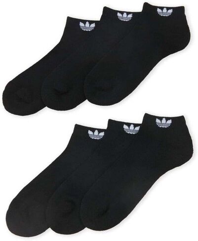 adidas Mens Athletic Low Cut Sock (6-Pack) Black Originals in Saudi Arabia