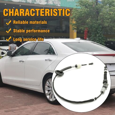 23325157 Automatic Transmission Shift Cable, Replacement for Cadillac ATS 2013 2014 2015, Replaces 23325157 in Saudi Arabia