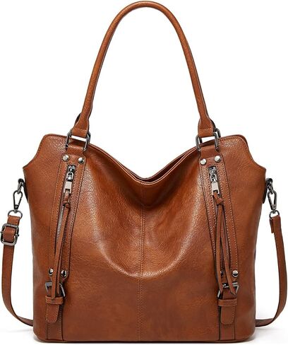 حقيبة كتف من جلد البولي يوريثان للنساء، حقيبة يد كلاسيكية، محفظة هوبو كروس مع حزام كتف قابل للتعديل in Kuwait
