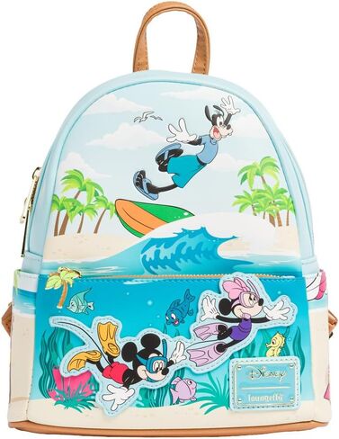 Loungefly Mickey Mouse and Friends Beach Day Mini Backpack in Saudi Arabia