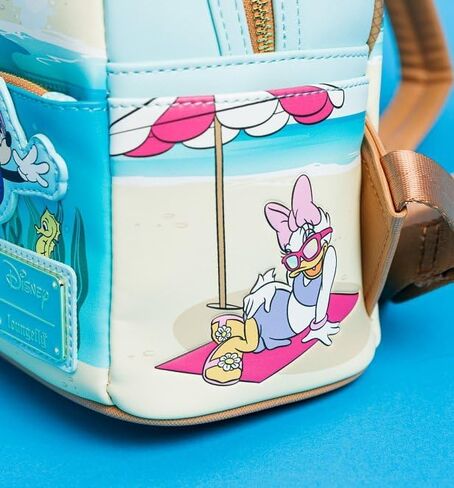 Loungefly Mickey Mouse and Friends Beach Day Mini Backpack in Saudi Arabia