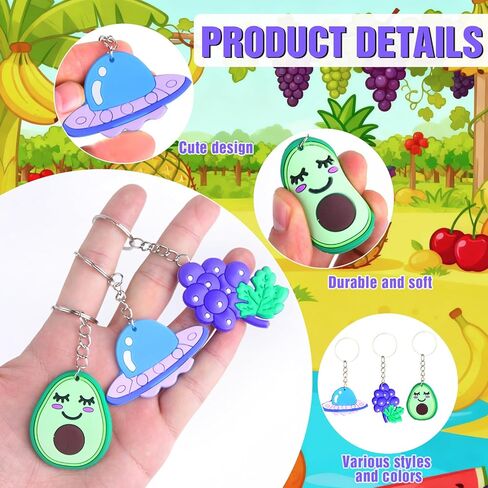 50 قطعة سلاسل المفاتيح السائبة للأطفال الحيوان الرياضة ديناصور الفضاء لعبة فيديو Keyrings لجوائز الفصول الدراسية الطلاب الحوافز هدية عيد ميلاد صالح الطرف in Kuwait