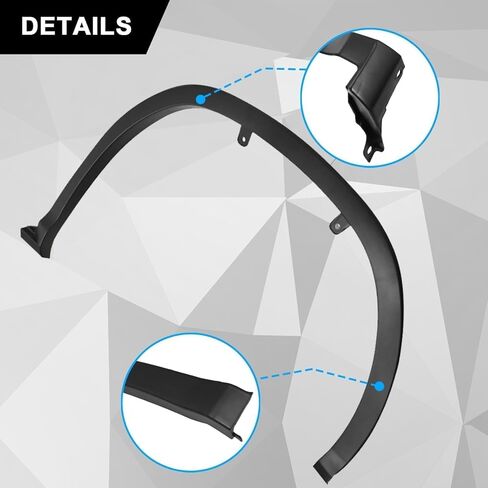 SecosAutoparts Fender Trim الجانب الأيمن الأمامي متوافق مع Lexus RX350 RX350L RX450h RX450hL 2019 2020 2021 2022 استبدال # 756010E110، LX1291103 in Kuwait