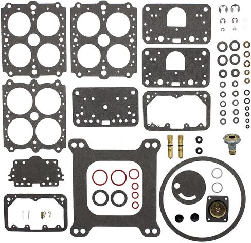 Carburetor Rebuild Kit 37-119 Compatible with Holley 4160 Series Vacuum Secondary 600 750 390 650 CFM 1850 8007 80457 80508 3310 Replaces 159064 37-754 37-720 37-1542 in Saudi Arabia