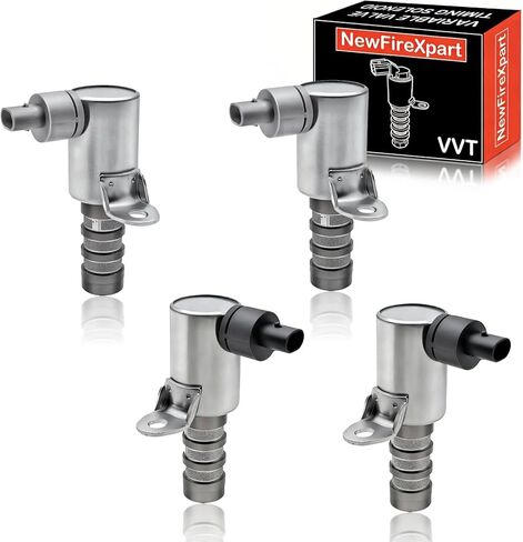 مجموعة الملف اللولبي VVT/محرك عمود الحدبات - المدخول والعادم، إصلاح ضوء المحرك P0016 P0026، يستبدل OE AT4Z-6M280-A 917-197، متوافق مع Explorer، F-150، Edge، 3.5L 3.7L 3.3L in Saudi Arabia
