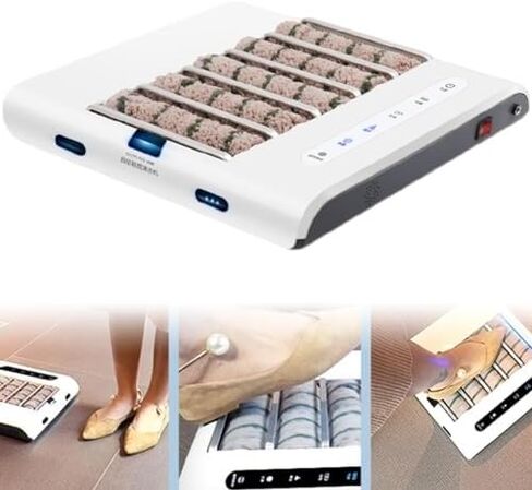 Fully Automatic Shoe Cleaning Machine, 260RPM Rechargeable Induction Polisher, Efficient Entrance Shoe Brush Cleaner for Home & Commercial Use in Kuwait