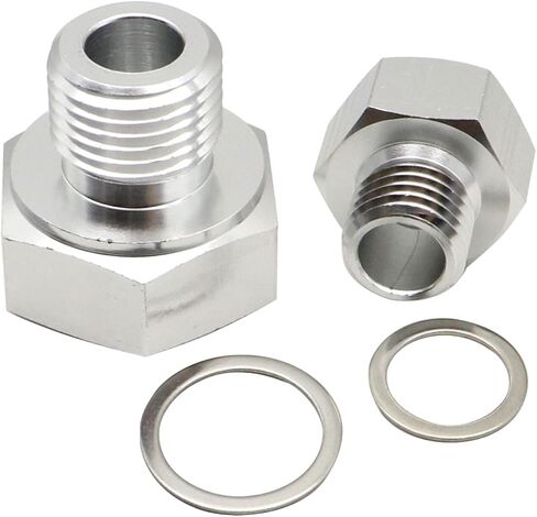 For LS1 4.8 5.3 6.0 Swap M12 M16 Oil Pressure Coolant Temp Gauge Fitting Adapter in Saudi Arabia