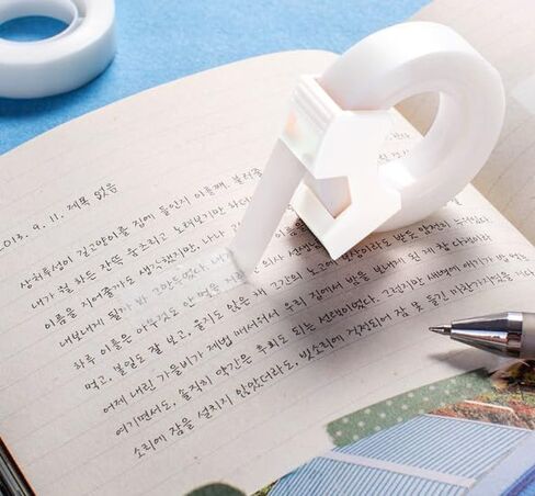 2Pcs Multifunctional Invisible Tape Dispenser Set, Desktop Mini Tape Holder with Refill Rolls, Office School Supplies in Saudi Arabia