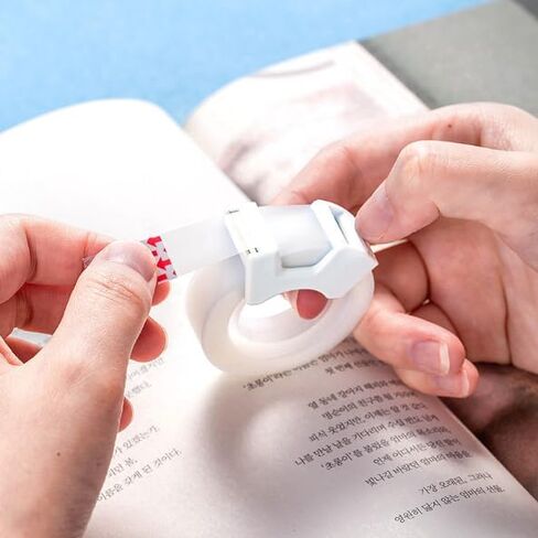 2Pcs Multifunctional Invisible Tape Dispenser Set, Desktop Mini Tape Holder with Refill Rolls, Office School Supplies in Saudi Arabia