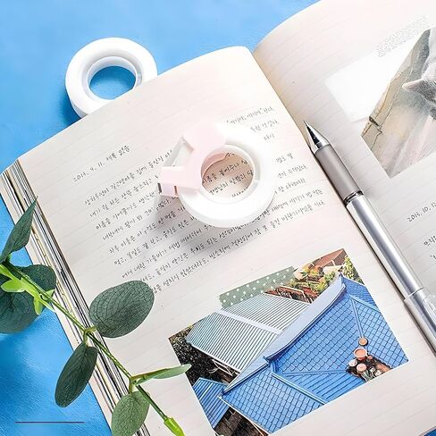 2Pcs Multifunctional Invisible Tape Dispenser Set, Desktop Mini Tape Holder with Refill Rolls, Office School Supplies in Saudi Arabia