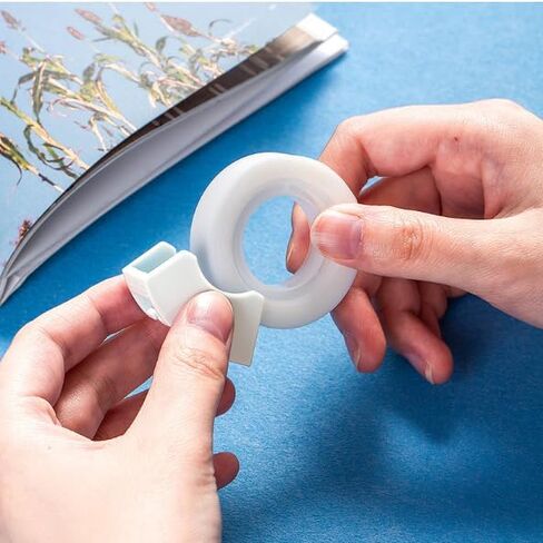 2Pcs Multifunctional Invisible Tape Dispenser Set, Desktop Mini Tape Holder with Refill Rolls, Office School Supplies in Saudi Arabia