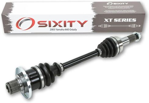 Sixity XT Rear Left Axle compatible with Yamaha Grizzly 660 2003 - YFM660FR HRN RGY 4X4 in Saudi Arabia