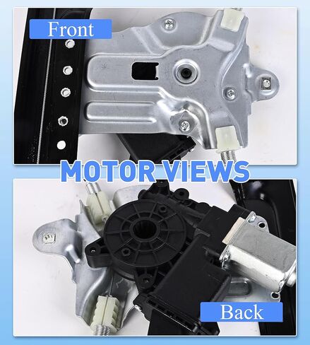 Power Window Regulator with Motor Assembly 748-974 Front Driver Left Side (7 Pins) Window Motor Fit for 2010-2016 Chevy Cruze (Limited) Window Lift Regulator Replace#95999475 95382561（with Anti-Pinch in Saudi Arabia