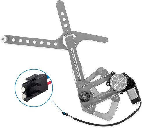 TRIBLE SIX 741-655 Front Left Drive Side Window Regulator with Motor Replacement for 1995-2000 Cadillac Escalade&Chevrolet &GMC C1500 C2500 C3500 K1500 K2500 K3500&Tahoe&Yukon in Saudi Arabia