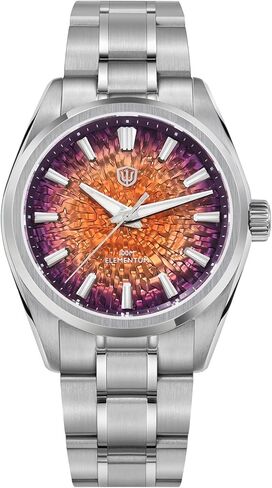 watchdives WD0003C Elementum Original Design Men Watch VH31 Sweep Second Quartz Watch 36mm Sapphire Crystal Luxury Wristwatch 100m Waterproof in Saudi Arabia