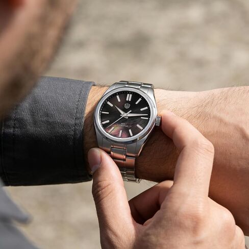 watchdives WD0003C Elementum Original Design Men Watch VH31 Sweep Second Quartz Watch 36mm Sapphire Crystal Luxury Wristwatch 100m Waterproof in Saudi Arabia