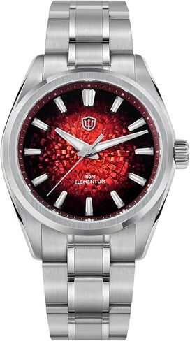 watchdives WD0003C Elementum Original Design Men Watch VH31 Sweep Second Quartz Watch 36mm Sapphire Crystal Luxury Wristwatch 100m Waterproof in Saudi Arabia