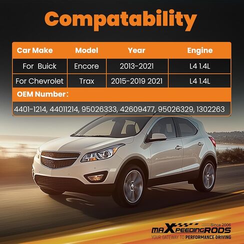 مبرد داخلي توربو maxpeedingrods لسيارة Buick Encore 2013-2021، شيفروليه تراكس 2015-2019، 2021 1.4L l4، 4401-1214، 95026333 in Saudi Arabia