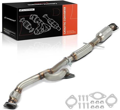 A-Premium Rear Catalytic Converter with Gasket Kit Direct-Fit Compatible with Buick LaCrosse 2013 2014 2015 3.6L, FWD, E.P.A. Compliant in Saudi Arabia