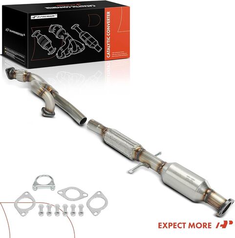 A-Premium Rear Catalytic Converter with Gasket Kit Direct-Fit Compatible with Buick LaCrosse 2013 2014 2015 3.6L, FWD, E.P.A. Compliant in Saudi Arabia