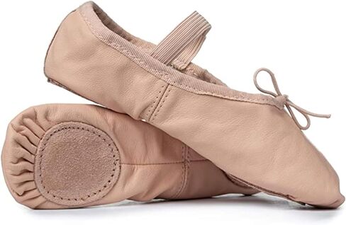 Theatricals Adult Leather Split-Sole Ballet Shoes in Kuwait
