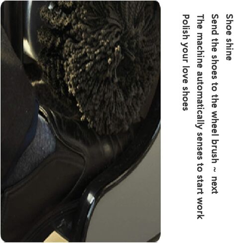 Automatic Shoe Polisher Machine - Portable Electric Induction Cleaner for Leather Shoes - Stainless Steel Dust Removal & Polishing Kit - Effortless Shine & Maintenance in Saudi Arabia