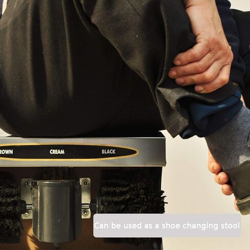 Automatic Shoe Polisher Machine - Portable Electric Induction Cleaner for Leather Shoes - Stainless Steel Dust Removal & Polishing Kit - Effortless Shine & Maintenance in Saudi Arabia