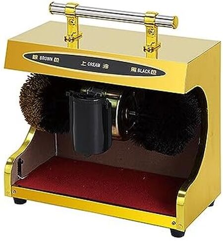 Electric Shoe Cleaner Machine - Stainless Steel Polisher, Home & Commercial Shoe Shine Device, High-Quality Electric Shoe Polishing System for Effortless Cleaning & Shining in Saudi Arabia