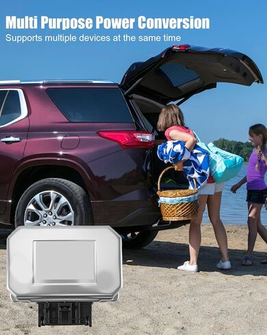 Multifunction Power Supply Converter Fit for Chevrolet Traverse 2018-2024 Buick Encore GX 2020-2025 GMC Acadia SLT 2017-2023, Power Voltage Inverter Converter Replace 13510484 13506066 in Saudi Arabia