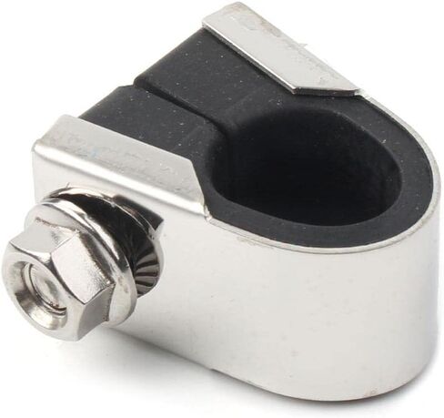 FSFY Motorcycle Speedo Clamp Gauge, Gauges Mount BracketRubber for 7/8" 1" Handlebar Mounting Bracket in Saudi Arabia
