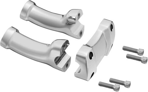 TCT-MOTORPARTS حامل مقود طويل 4 بوصات يناسب هارلي هارلي دينا لو رايدر ستريت بوب سوفتيل 1-1/4 بوصة in Saudi Arabia