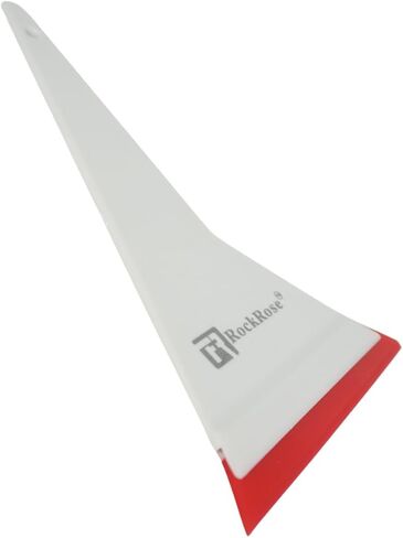 9.4" x 5" Red Bevel Blade: Premium Car Wrap Window Film & Tint Installation Kit with No-Scratch Rubber Squeegee - Versatile Snow Shovel & Glass Cleaning Tool - (Pack 2 Units) in Saudi Arabia
