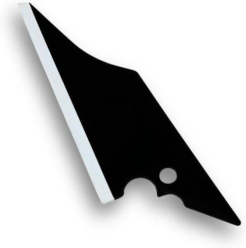 9.4" x 5" Red Bevel Blade: Premium Car Wrap Window Film & Tint Installation Kit with No-Scratch Rubber Squeegee - Versatile Snow Shovel & Glass Cleaning Tool - (Pack 2 Units) in Saudi Arabia
